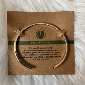 Mantraband stainless steel bracelet